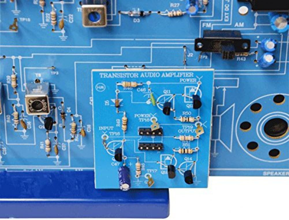Elenco AM/FM Radio Kit |Switch Between ICs & Transistors | Solder | Great STEM Project | Superheterodyne Designed to AM