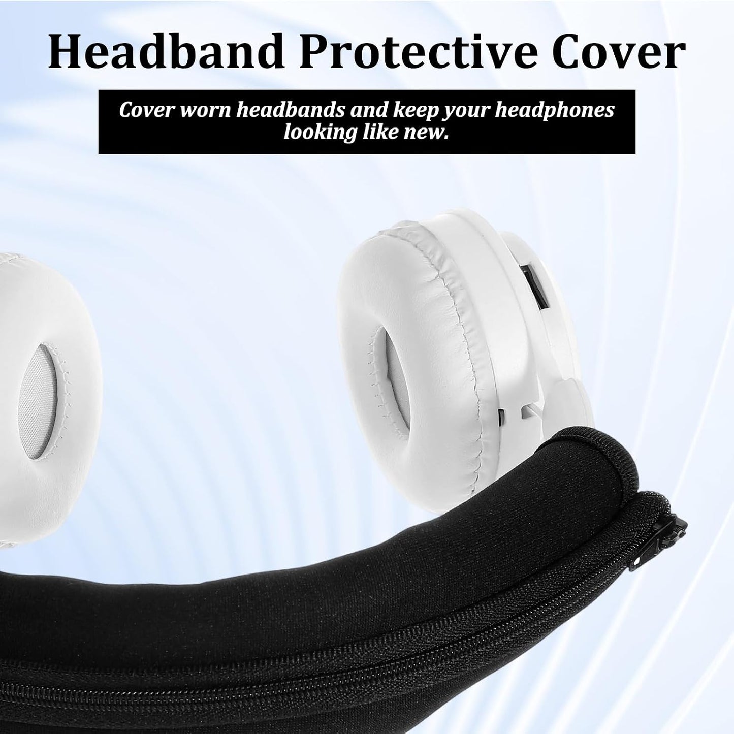 Xinjoduz 2 Headset 1.18"/3cm) Xindojuz PCS Headphone Headband Cover, Silicone Soft Headphones Replacement, Dustproof