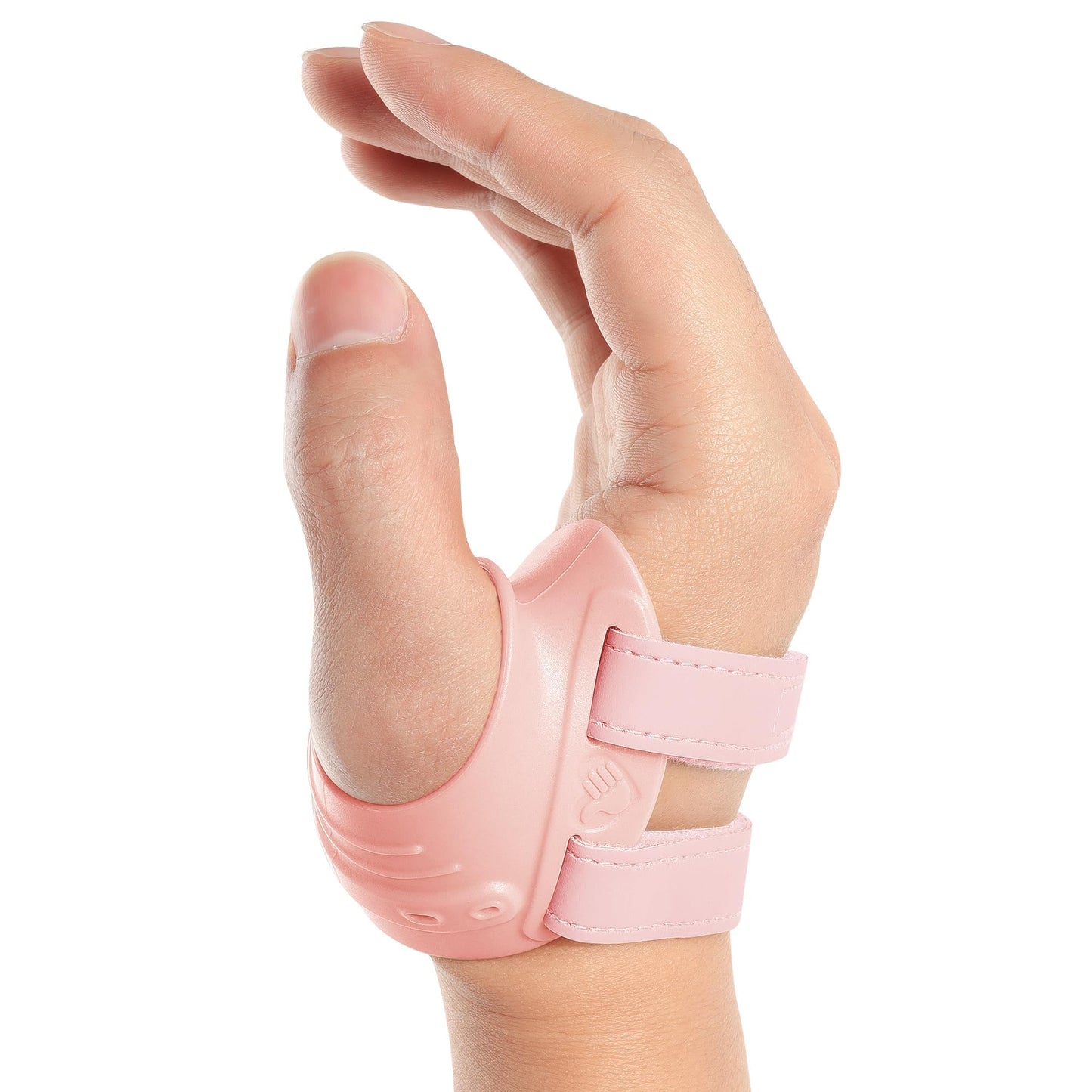 FORTEMOTUS CMC Thumb Brace, Upgrade Thumb Splint for CMC Joint Pain Relief and Support, Osteoarthritis, Tendonitis, Arthritis, CMC Joint Thumb Arthritis Brace: for Women Men (Pink, Right Hand, Large)
