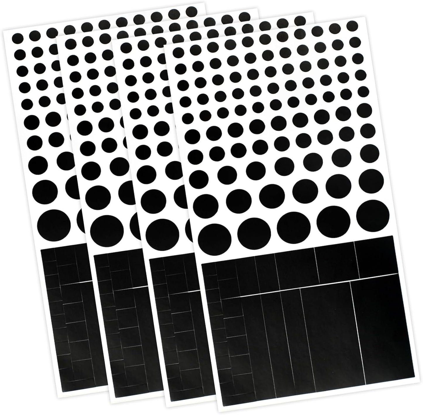 Brvlsoc Vinyl Webcam Covers Restickable Privacy Stickers for Laptop, Smartphone, Tablet, Smart TV & Game Console Black