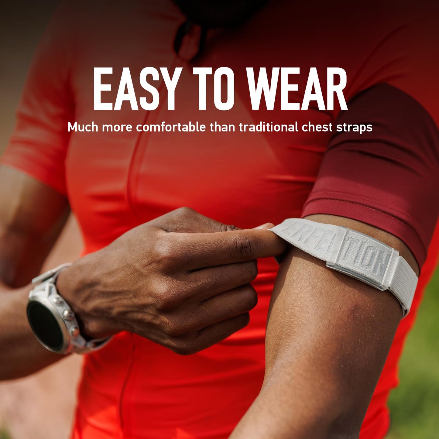 COROS Heart Rate Monitor, Comfort, Easy to wear, Auto-wear Detection, Advanced Sensor, Precise Data, Bluetooth, 38 Hours Battery Life, Connects up to 3 Devices at Once, for Run and Bike-Lime