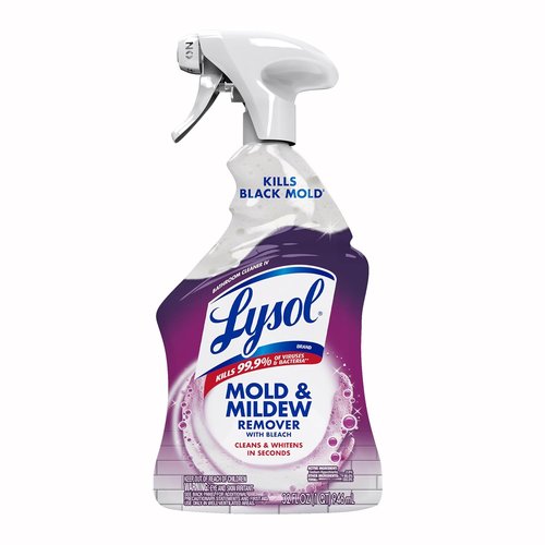 Lysol Mold & Mildew Remover Spray - Powerful Disinfectant & Stain Remover for Bathroom | 32oz