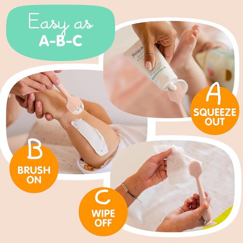 Bumco Diaper Cream Spatula - BPA-Free Soft Applicator for Easy Diaper Cream Application | Must-Have Baby Essential