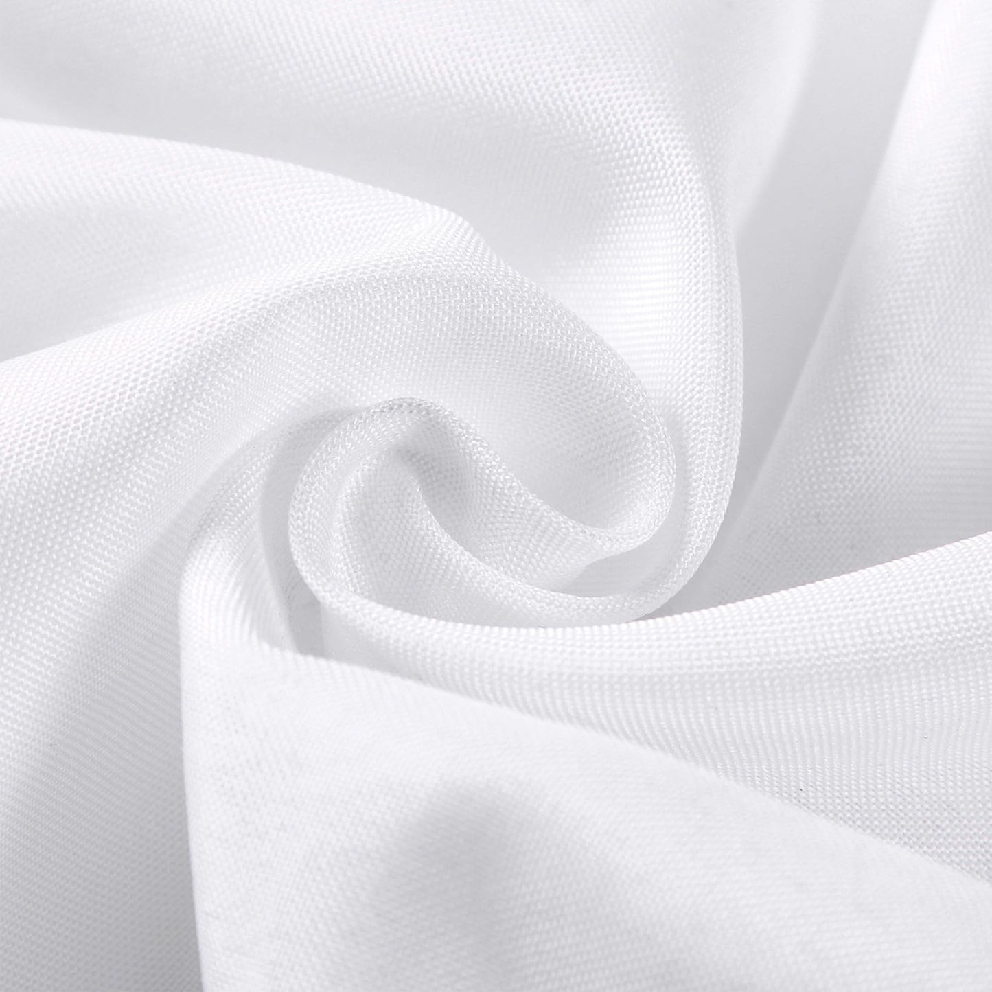 Bailarina Cloth Napkins Set of 40,17x17 inches Dinner Napkins Cloth Washable,Polyester Square Table Cloth Napkin Bulk with Hemmed Edges Ideal for Banquets, Parties and Weddings-White