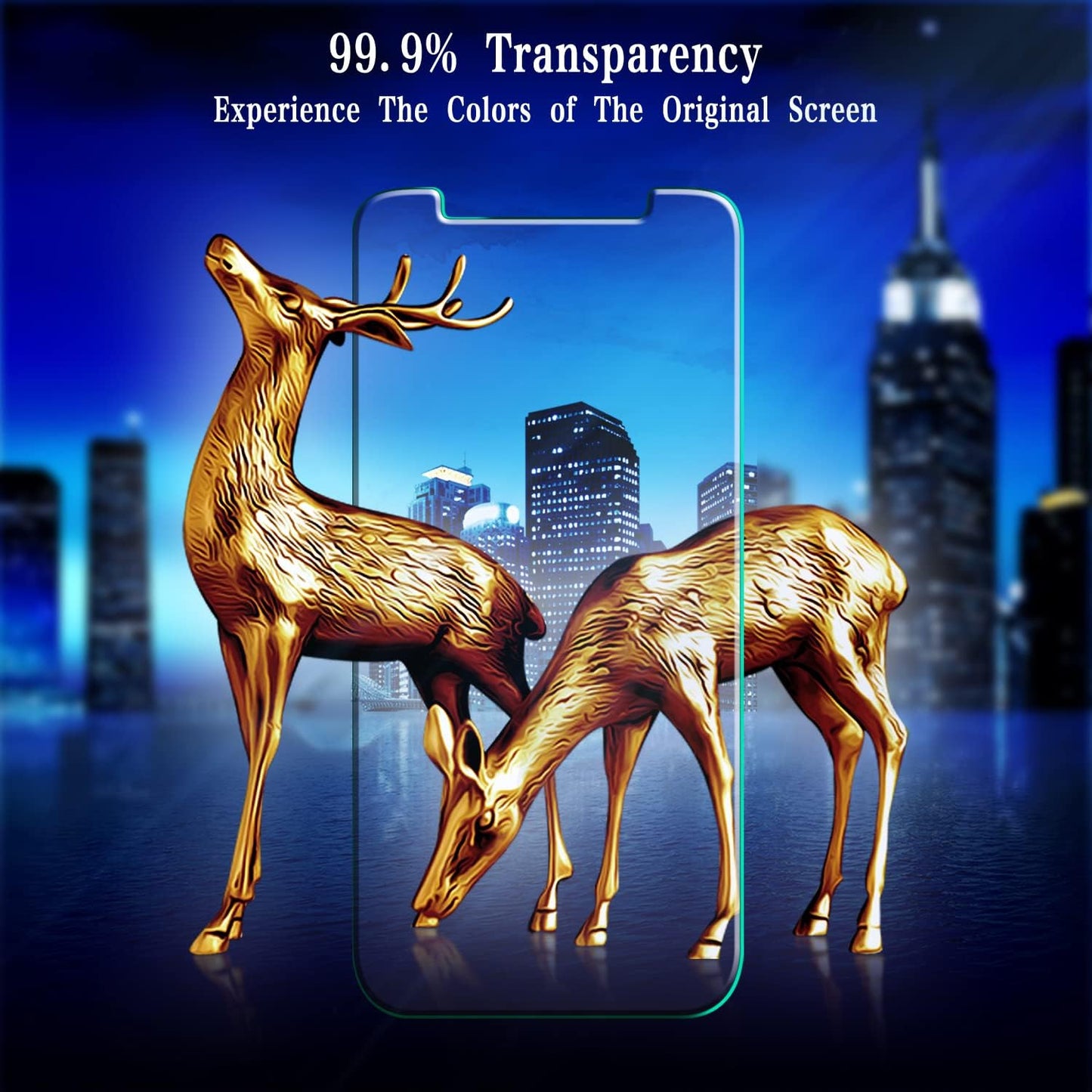 [2 Pack 11 9H MAYtobe Designed For iPhone Pro, iPhone XS, iPhone X Screen Protector Tempered Glass, Hardness, Anti