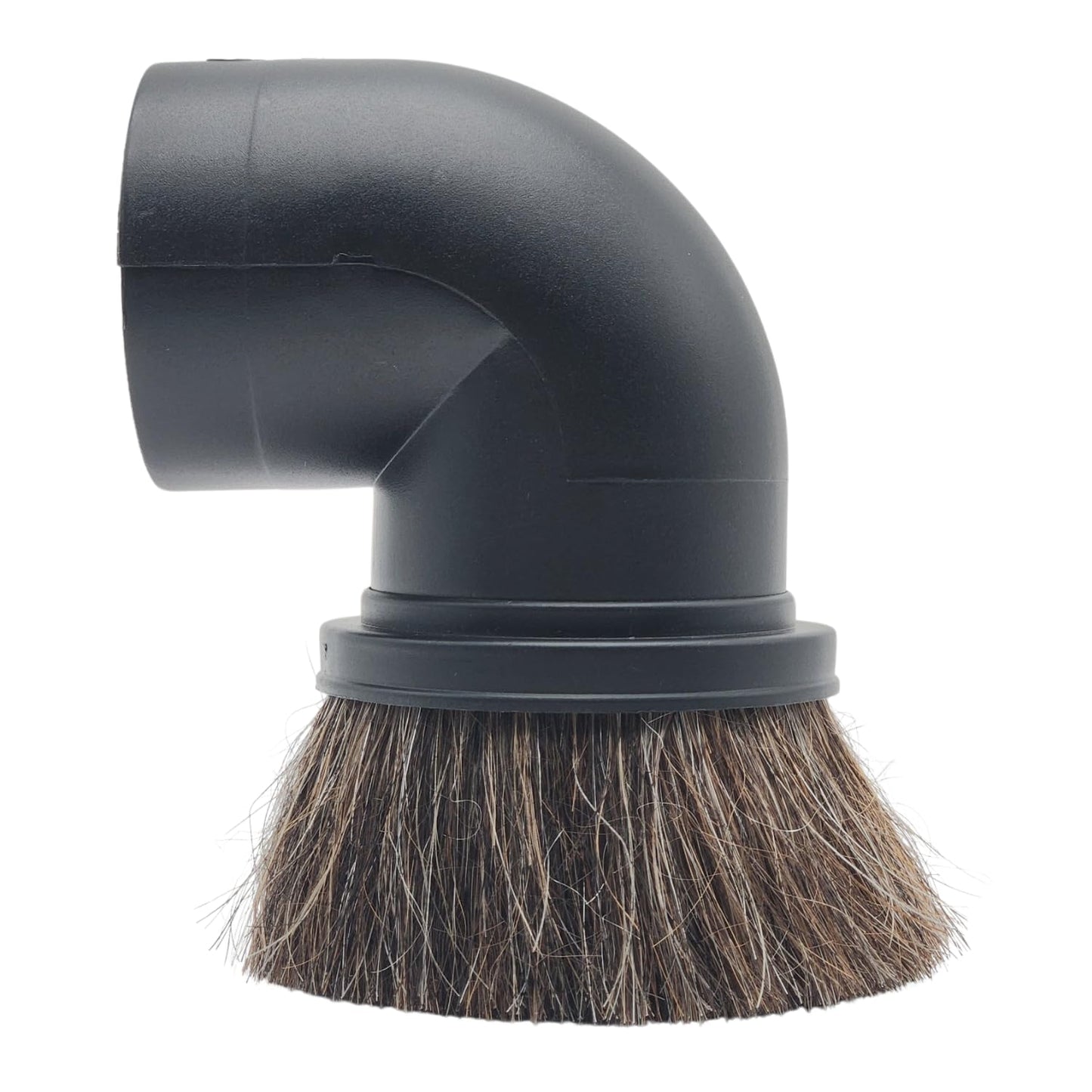 Round Dusting Brush Tool Attachment for Shop Vacs 2 1/2 Inch Wet/Dry Vacuum Hose: Perfect for Cleaning Furniture, Blinds, Car Interiors- 2.5'' Replacement Shop Vacuum Accessories