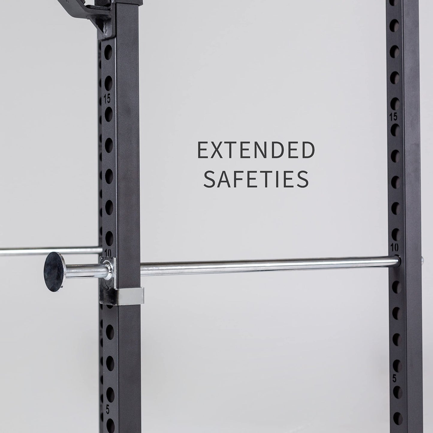 REP Fitness PR-1100 Power Rack Home Gym System, Compact Squat Cage with Multi-Grip Pull Up Bar, Adjustable, Rack Only