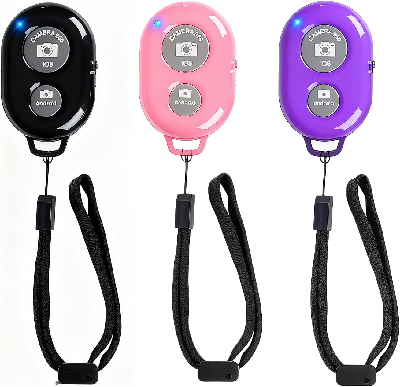EszkozTA Cellphone Remote Shutter for Smartphones and Tablets, AOQIYUE Wireless Camera Remote Control Compatible