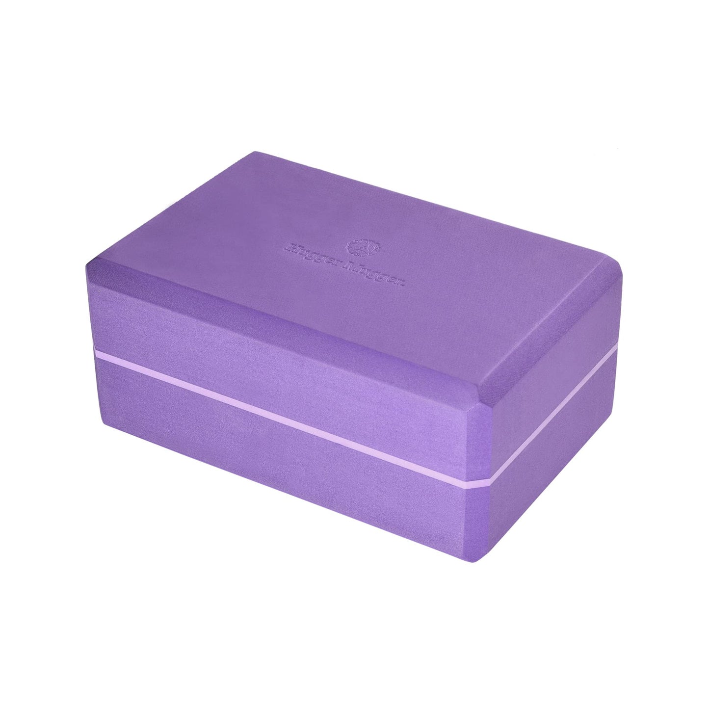 Hugger Mugger 4 in. Foam Yoga Block (Purple)