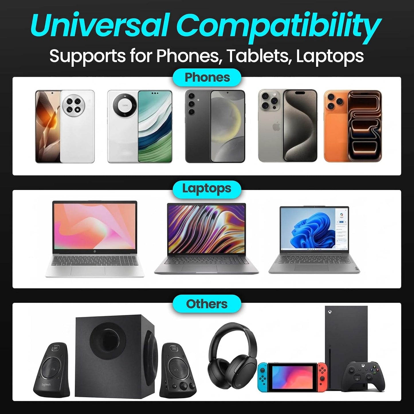 AnacondaGrip 240W 240W Invisible Stand Type C Charger | Ultra-Fast Charging Cable with Stand Compatible for Tablet, PC