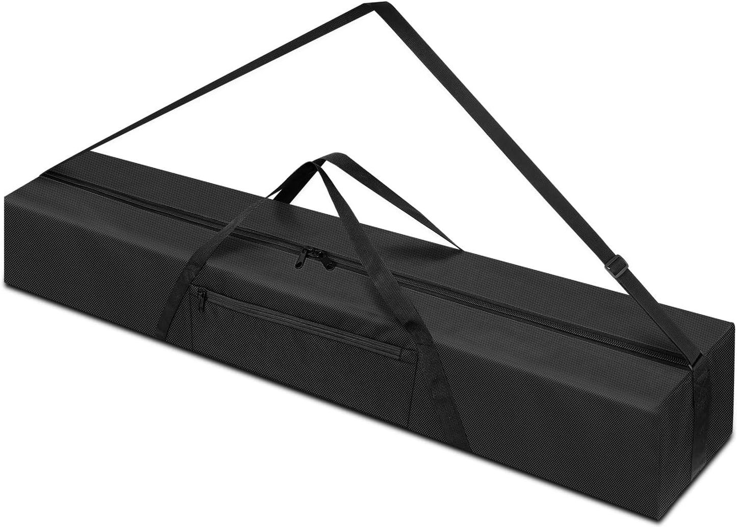 47 Inch 600D Tripod Carrying Case - Oxford Tripod Bag with Shoulder Straps and Dual Handles Full Zippers for Lights