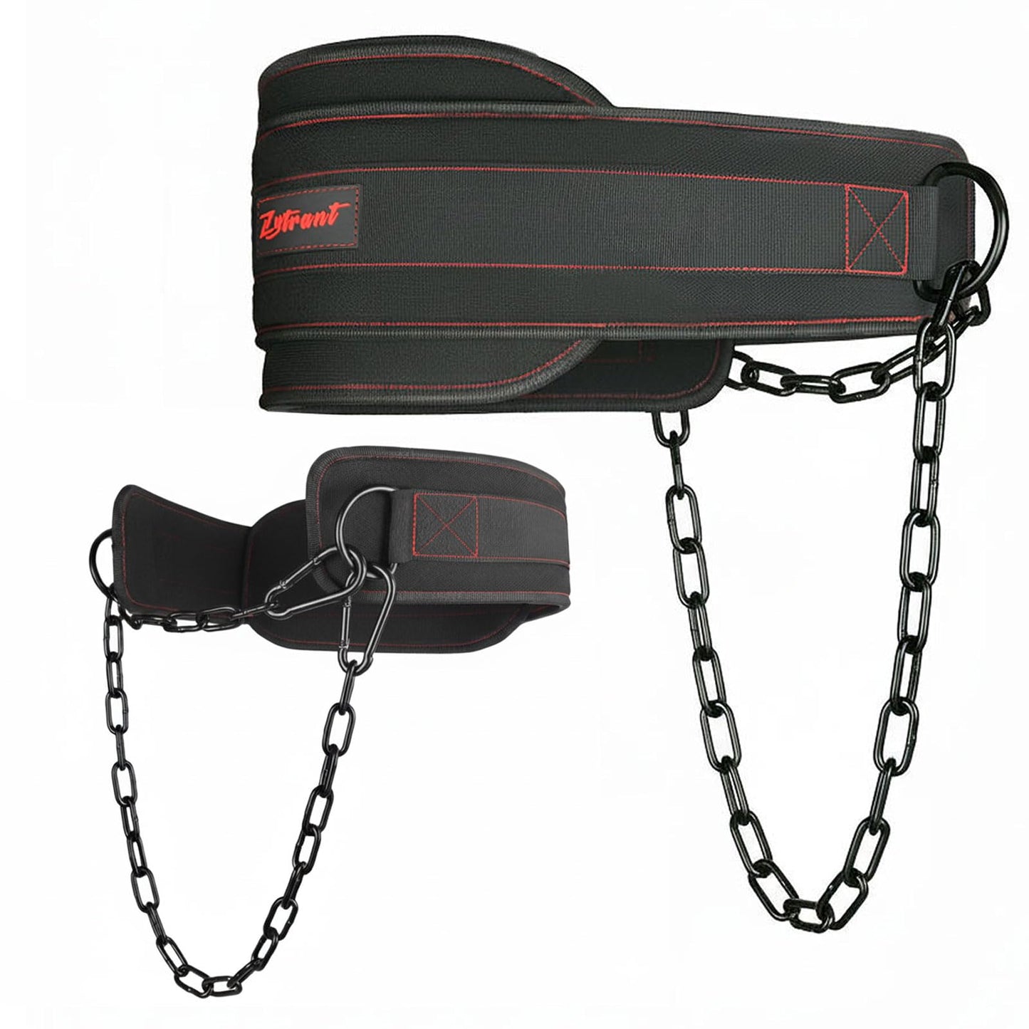 Weightlifting Dip Belt with Chain, Heavy Duty 550-650 lbs Capacity, for Dips and Pull-ups