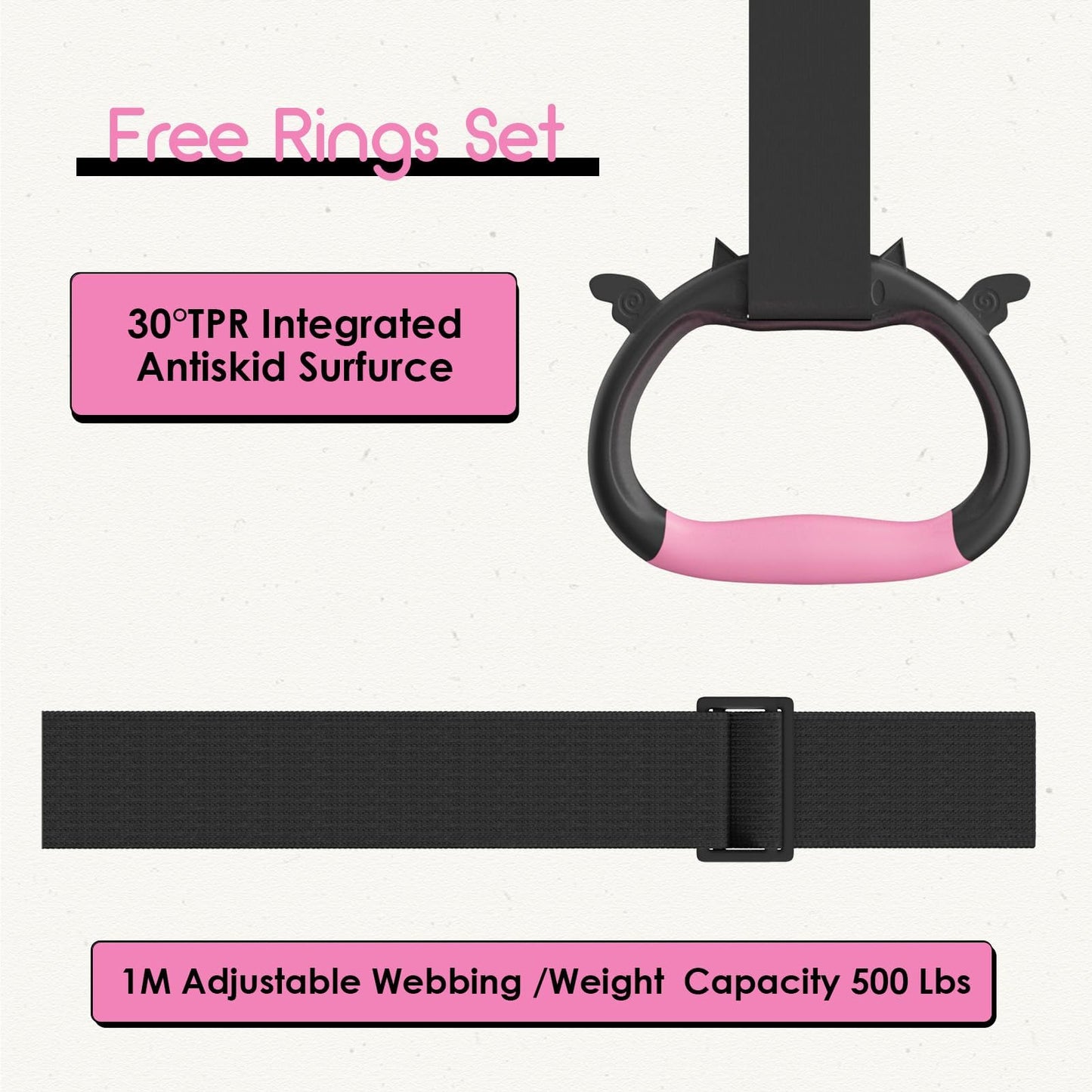 Safly Fun Gymnastics Bar for Kids Ages 3-15 | Sturdy Steel Home Gym, Adjustable Height (3 to 5 ft) with Anti-Slip Base, Easy Assembly