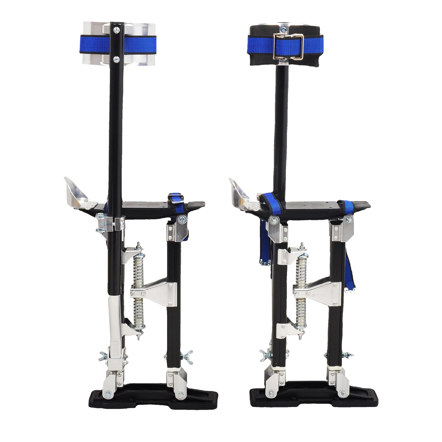 GESEXI 15”-23” Drywall Stilts Aluminum Tool Adjustable for Painters Walking Painting Taping, Black