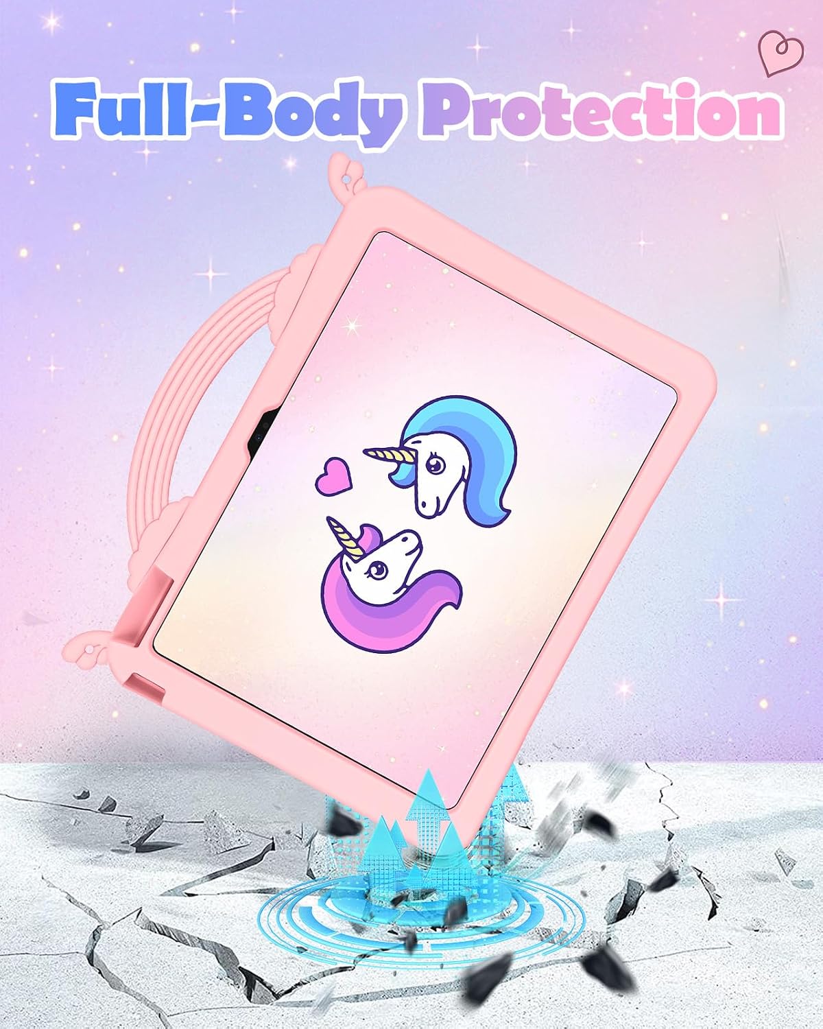 Uppuppy A16 Case/10th 10.9 Inch 2022 3D 11th 11 Inch 2025 for iPad Generation Case - Girls Teens Cute Cartoon Tablet