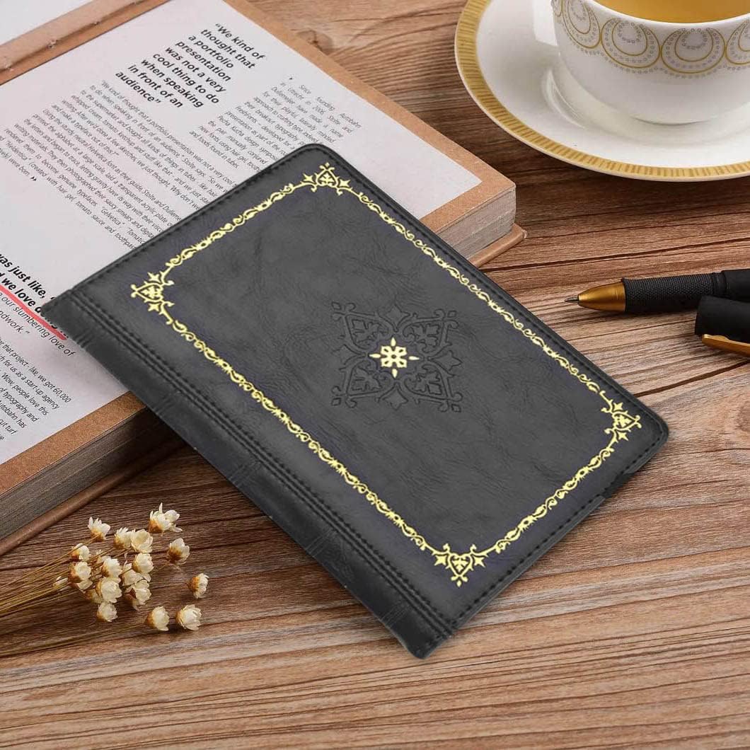 ENJOY-UNIQUE 6inch 6" Antique Book Style Case Cover for Kindle,Sony,Pocketbook,kobo Ebook Reader