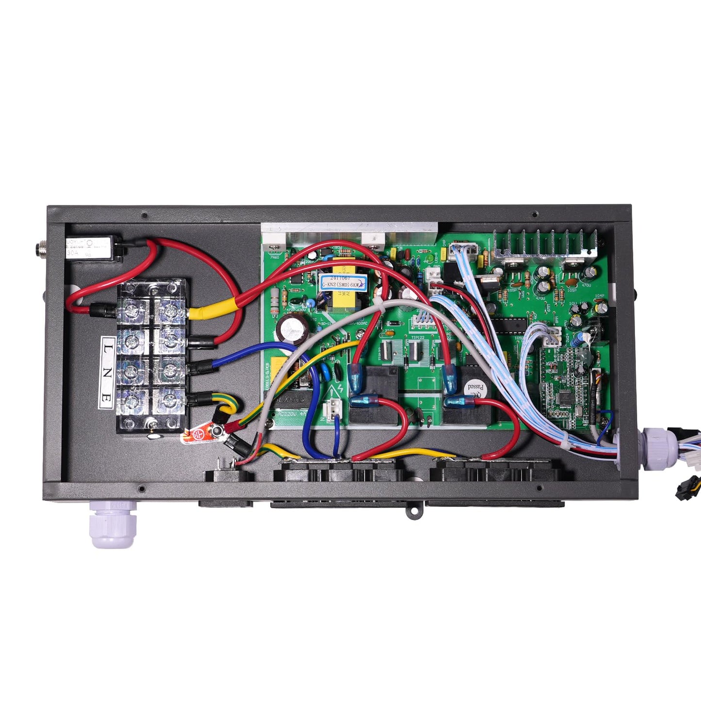 iDOTODO Infrared Sauna Electrical Control Box and Infrared Sauna LCD Control Panel with a Temperature Control Probe, 149℉, 60Min (110, Volts)