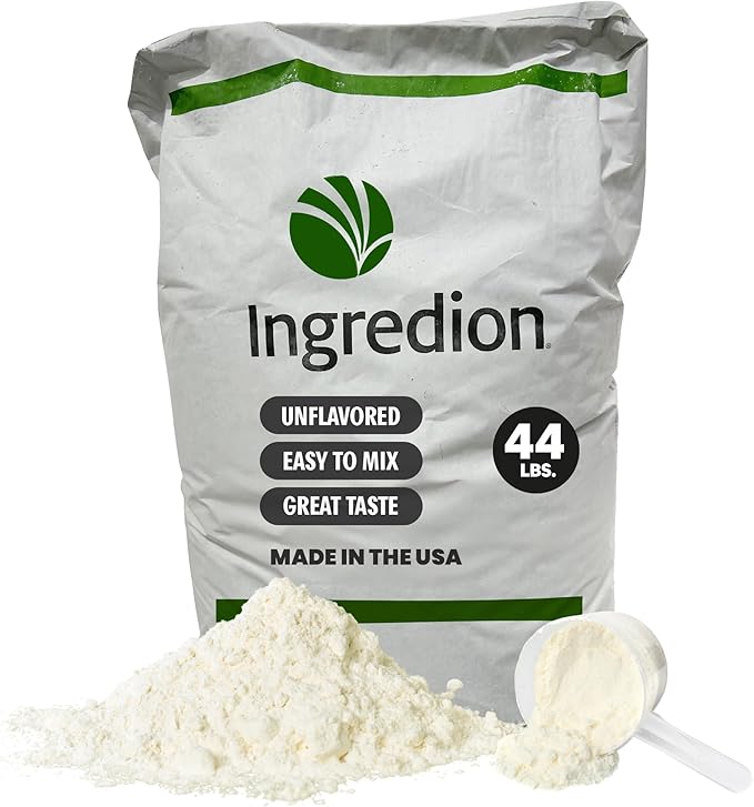 Pea Protein Powder ??44 lb Plant-Based Protein ??Isolate Powder for Beverages, Snacks, Shakes ??Clean, Unflavored Taste ??Diet-Friendly and Easy to Digest ??Resealable Pouch