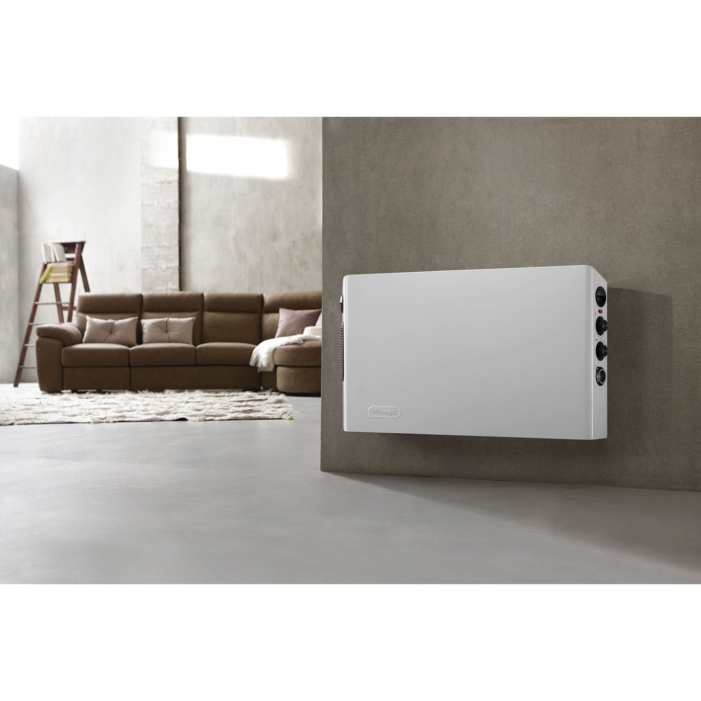De'Longhi Slim Style Convection Panel Heater, Full Room, Quiet 1500W, portable electric heater,Freestanding/easily Wall mounted, quick heat distribution, Thermostat, Timer, HSX3315FTS