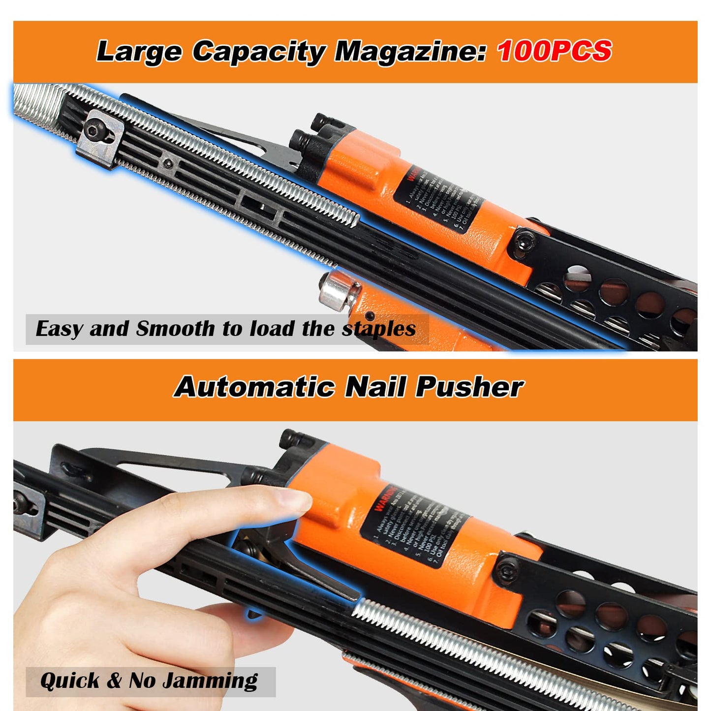 Bundle of K-SC7E Hog Ring Gun and 1,000 Stainless Steel Staples