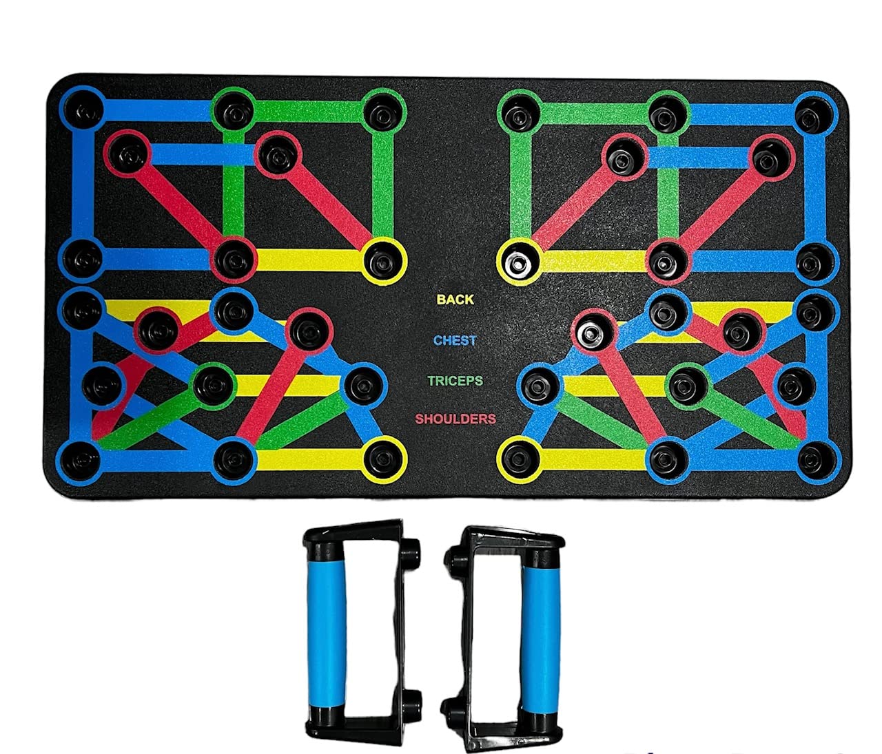 Pushup Board 25 in 1 | Perfect Push Up Board | Push Up Bar Handles | Multi-Functional Pushup Board Fitness Floor | Strength Training Equipment | Home Workout Equipment | Perfect Choice for Daily Gifts