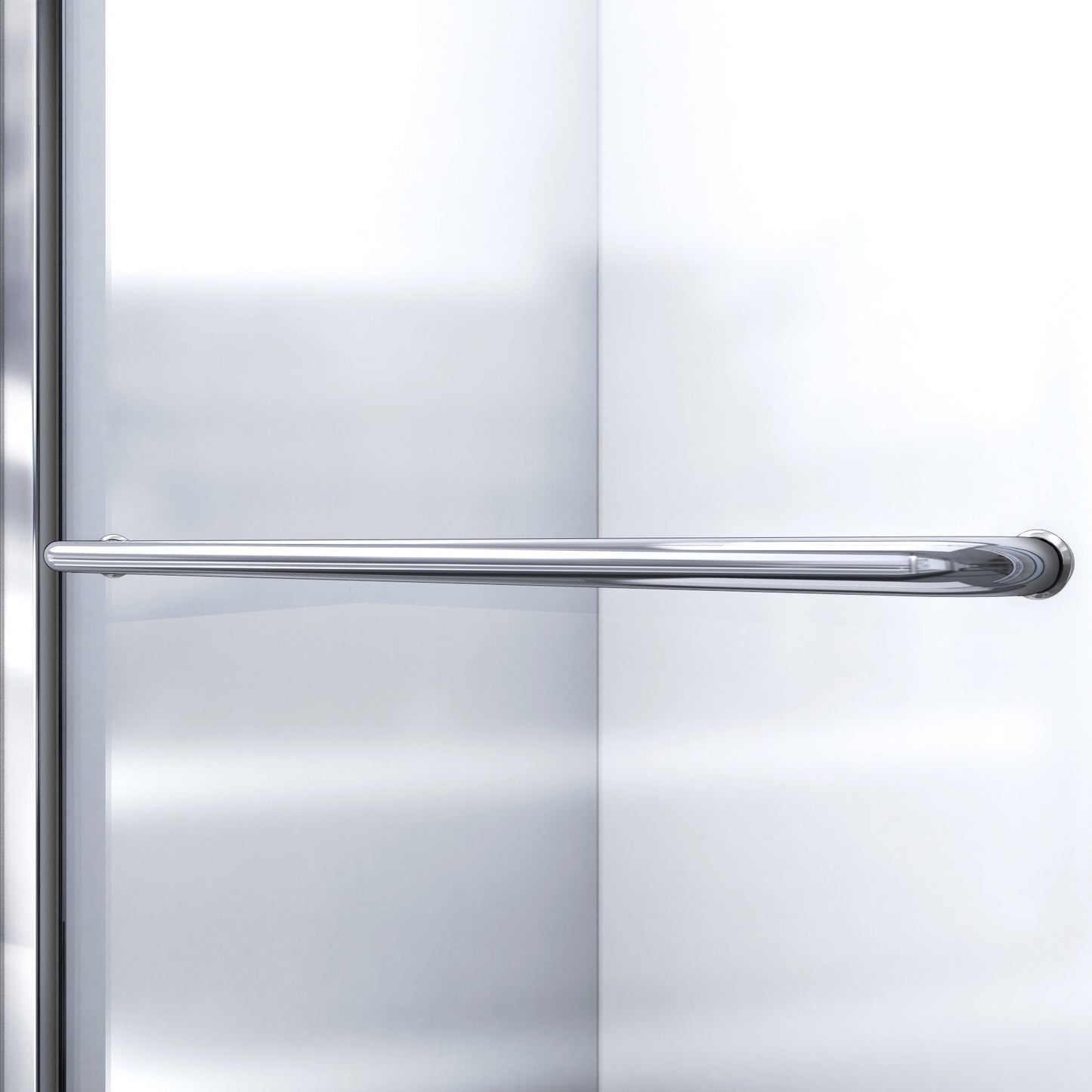 DreamLine Infinity-Z Semi-Frameless Sliding Shower Door | For openings from 44" up to 48" | Clear Glass in Chrome | SHDR-0948720-01