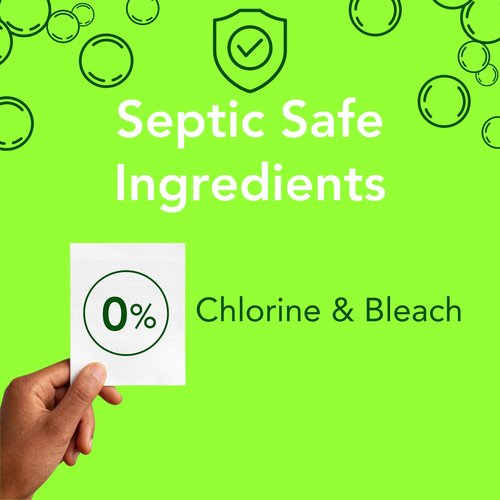 Eco Solve Toilet Bowl Cleaner Strips 60 Count, Unscented Eco-friendly, Non-toxic, Septic Safe, Removes Odors & Stains, Plastic-free, Natural Toilet Bowl Cleaner for Quick and Easy Cleaning
