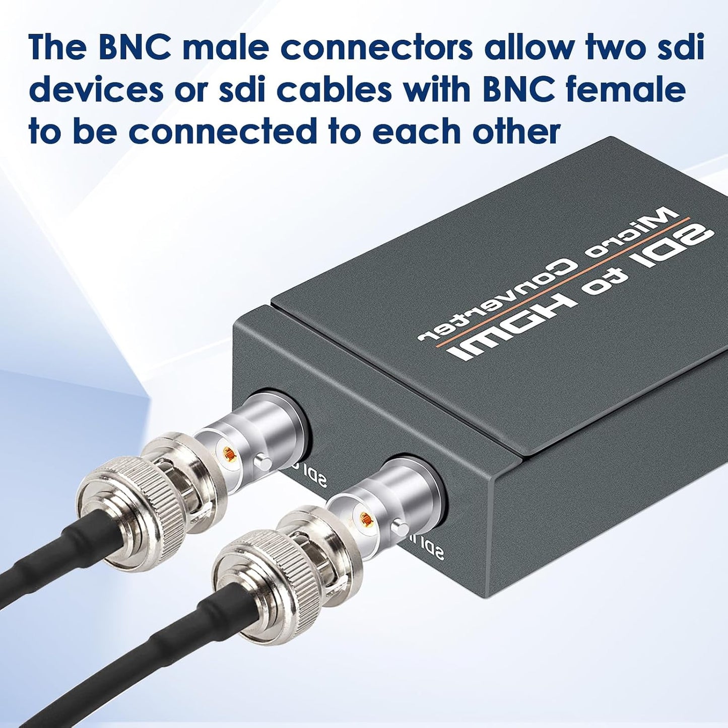 35FT, 3G/6G 75 RG179 XRDS -RF SDI Cable Flexible HD-SDI Cables, Ohm Extension Cable with Heavy Duty BNC to BNC Male