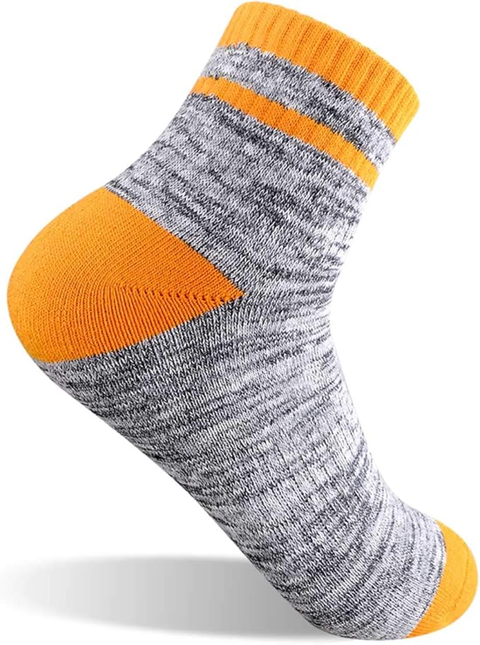 FEIDEER Hiking Walking Socks For Women, Multi-pack Outdoor Recreation Socks Moisture Wicking Crew Socks