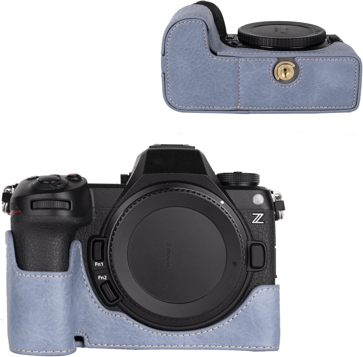 Z6III Z6 Z6 1/4"-20 Protective Camera Case for Nikon Mirrorless Camera,For III Half Case with Soft Microfiber Inner