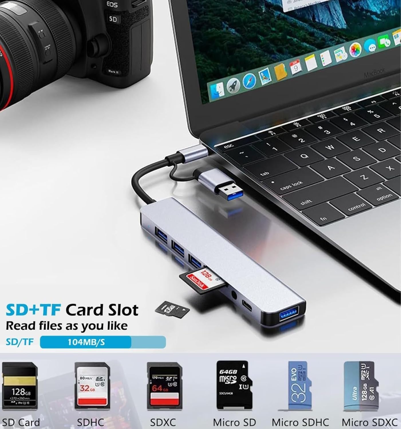 SkyeySnail 8 1, 3.0 2.0, 8 USB3.0 USB Hub in USB A/C to USB USB Ports Portable USB Splitter, USB Docking Station