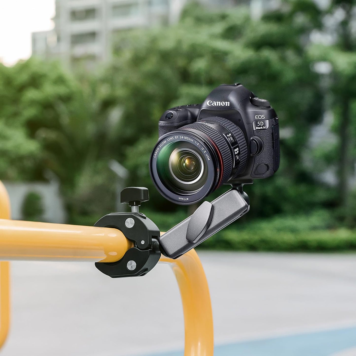 Suptig Camera Mount Super Clamp Pole Mount Tripod Clamp for Phon, Gopro Hero 13 Hero 12 11 10 9 8 7 6 5, Gopro max2, Insta 360, DJI osmo Canon DSLR etc.