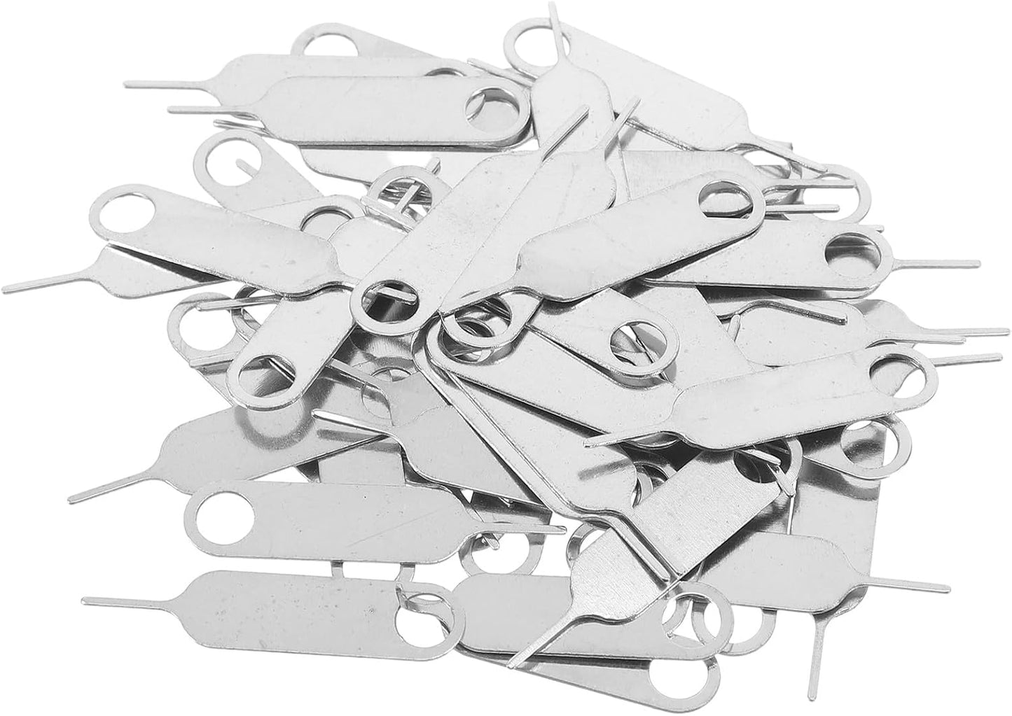 500pcs Set DOITOOL Sim Card Ejector Pin for Mobile Phones Stainless Steel Mobile Phone Card Removal Tool Compatible