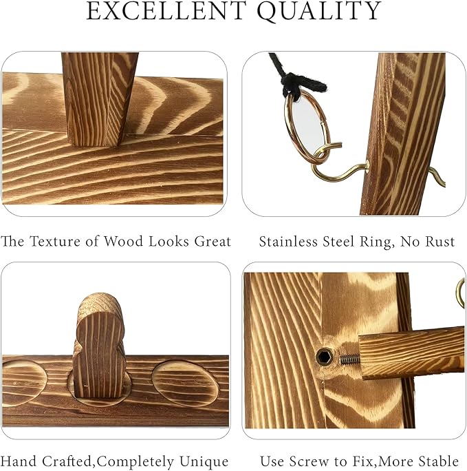 Ring Toss Games, Wooden Hook and Ring Game, Outdoor Indoor Yard Games, Home Party Patio Games