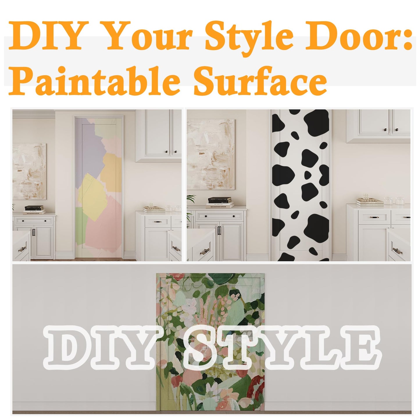 Slab Door Interior, Solid Core Pre-Built Wood Doors 30"x80", 1-Panel White Bedroom Door Shaker, Pantry, Bathroom, Laundry Swing Door w/o Frame, Pre-Finished & Paintable with CARB P2