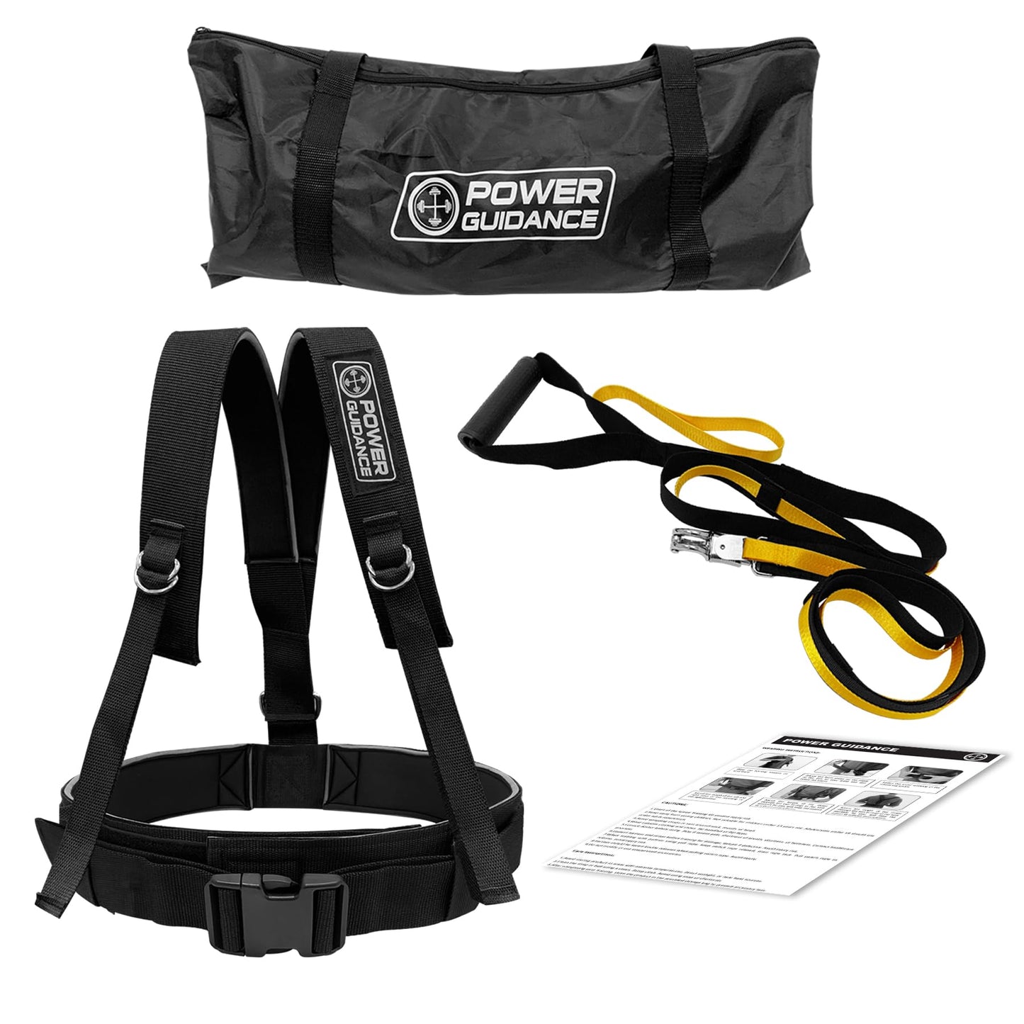 POWER GUIDANCE Speed Training Equipment/Overload Running Resistance & Release, Agility and Speed Equipment for Sprint Running and Football, Basketball, Soccer，Softball