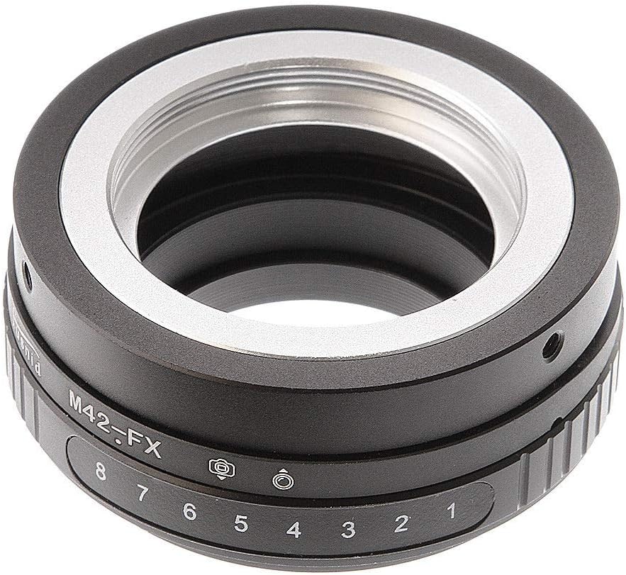 FocusFoto M42 X-A2,X-A3,X-A5,X-M1,X-E1,X-E2S,X-T1,X-T2,X-E3,X-A10,X-A20,X-T10,X-T20,X-PRO1,X-PRO2 Tilt Shift Adapter