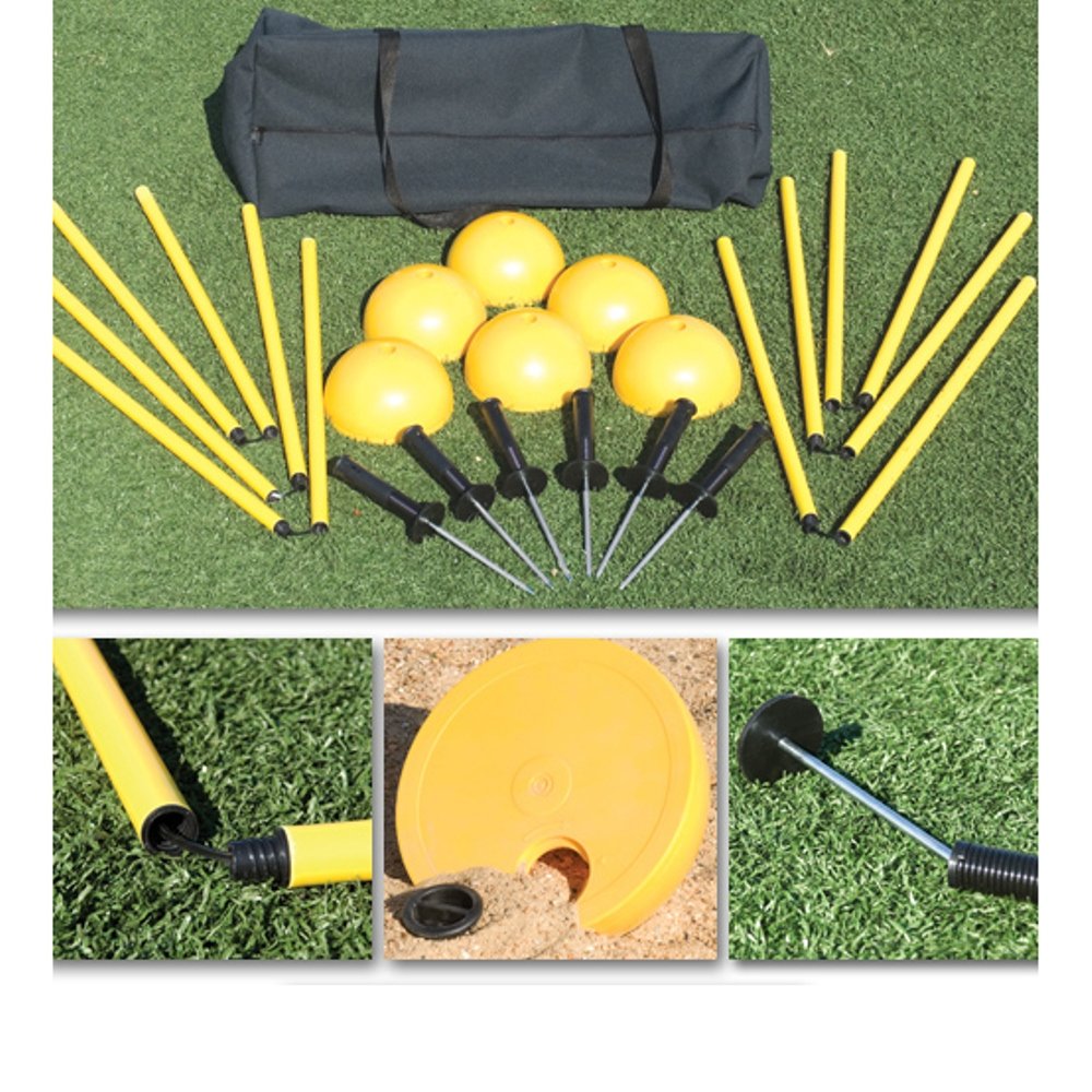 Indoor/Outdoor Agility Pole System (SET)
