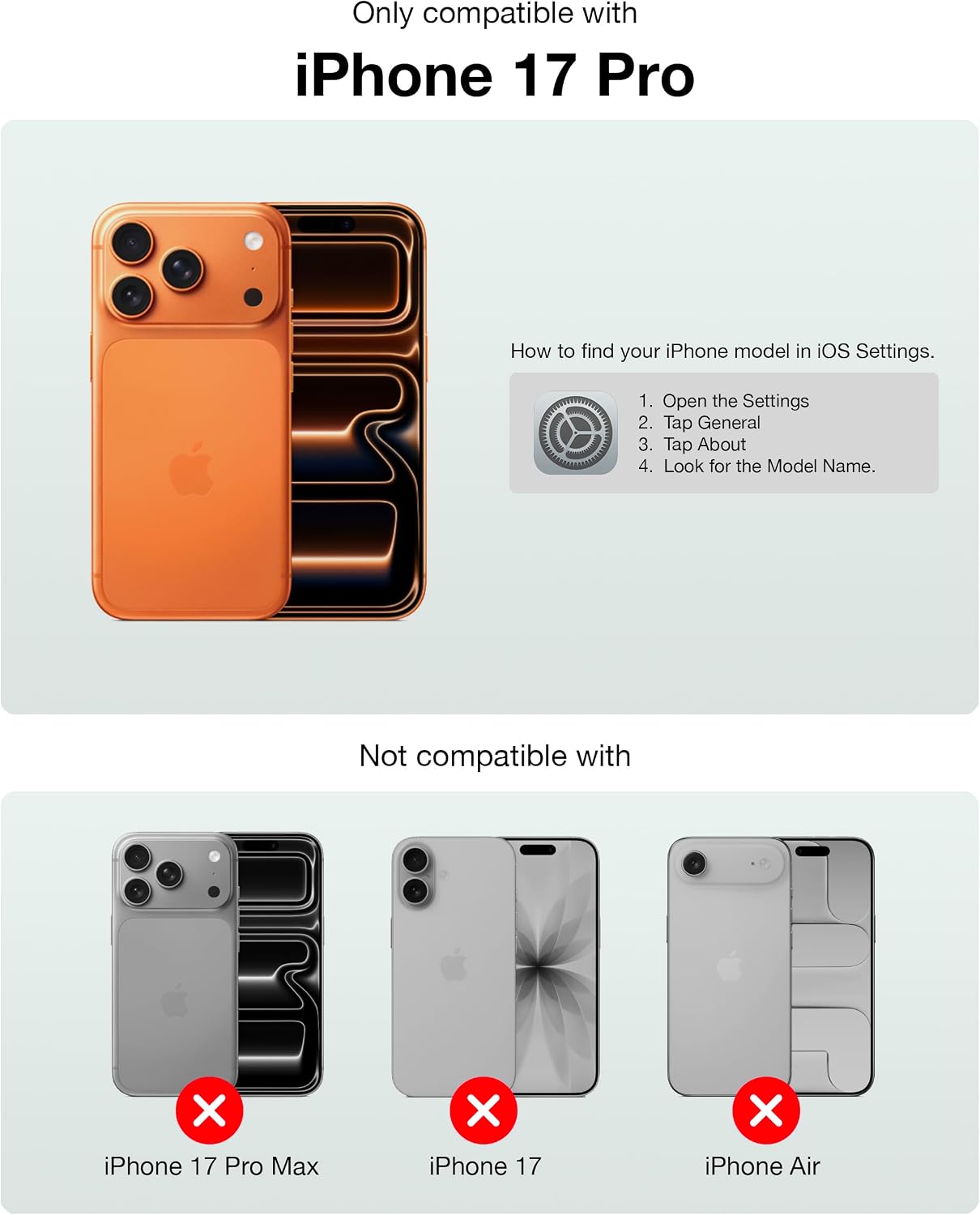 17 [3X 9H [2 Pack] UARMOR Screen Protector for [iPhone Pro] Red Light Converter, Anti-Blue Light, Impact Resistance]