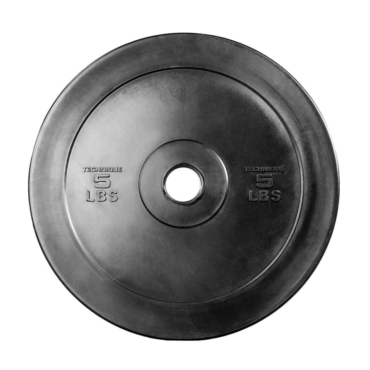 REP 5 LB Pair Black Bumper Plates – Black Low Odor Rubber Olympic Plates For Strength, Conditioning, and Weightlifting