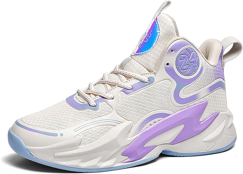 Boys Basketball Shoes Breathable Indoor Athletic Shoes Youth Outdoor Fashion Sneakers Comfortable Basketball Shoes for Girls
