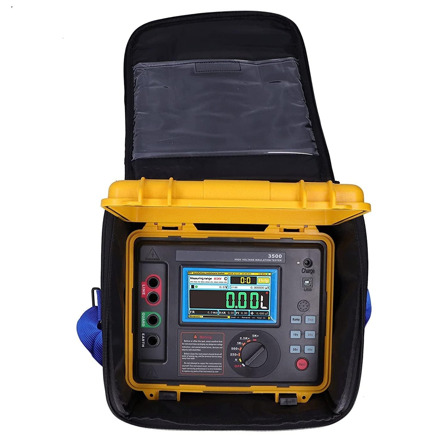 ETCR ETCR3500 5KV High Voltage Insulation Tester Megohm Meter 5TΩ 5mA