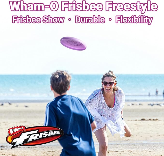 Wham-O Frisbee Ultimate Training Disc, Sports Flying Disc 160g, 10.5 Inch Durable and Flexible Compedition Disc for Outdoor Beach Backyard Family Fun