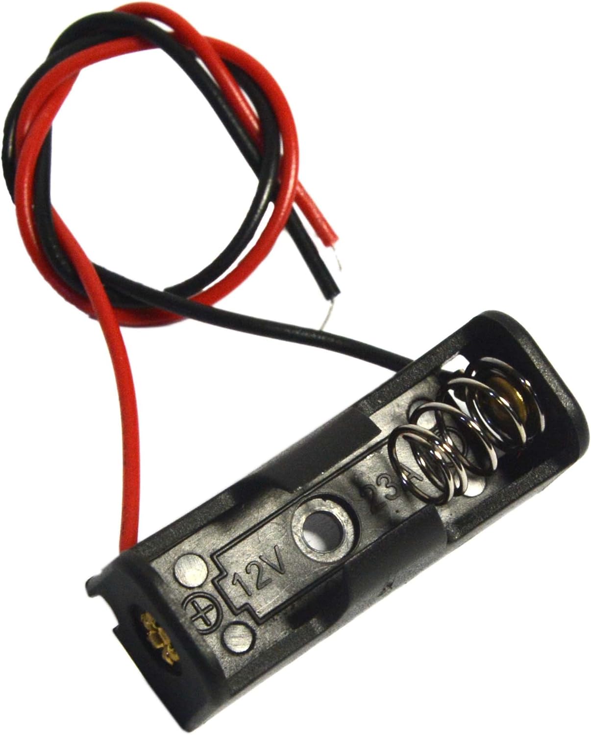 LampVPath (Pack 6): 12V/23A of Battery Case with Leads Wires