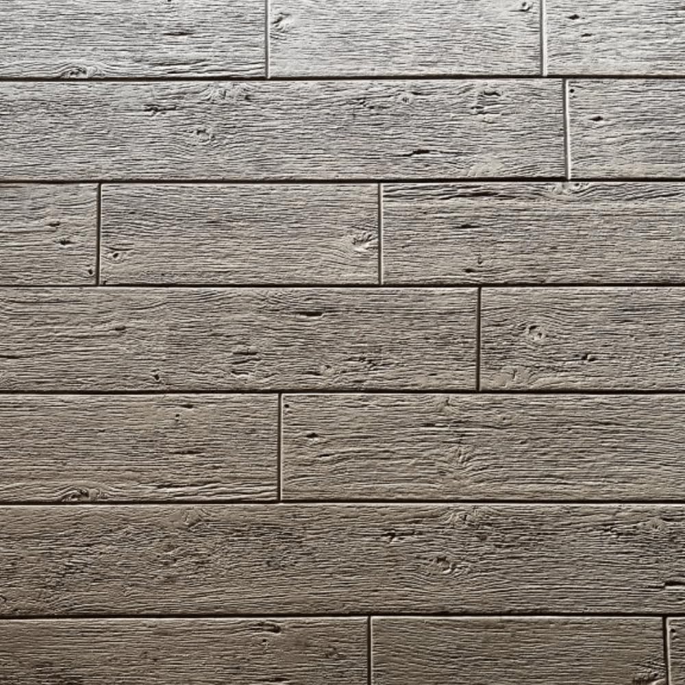 6" Wood Concrete Stamps 82" x 18" – Made in USA – Decorative Rigid Concrete Stamp Mat with Wood Grain Texture – Create Realistic Patterns for Driveways and Patios – Durable Polyurethane SM 5500/1