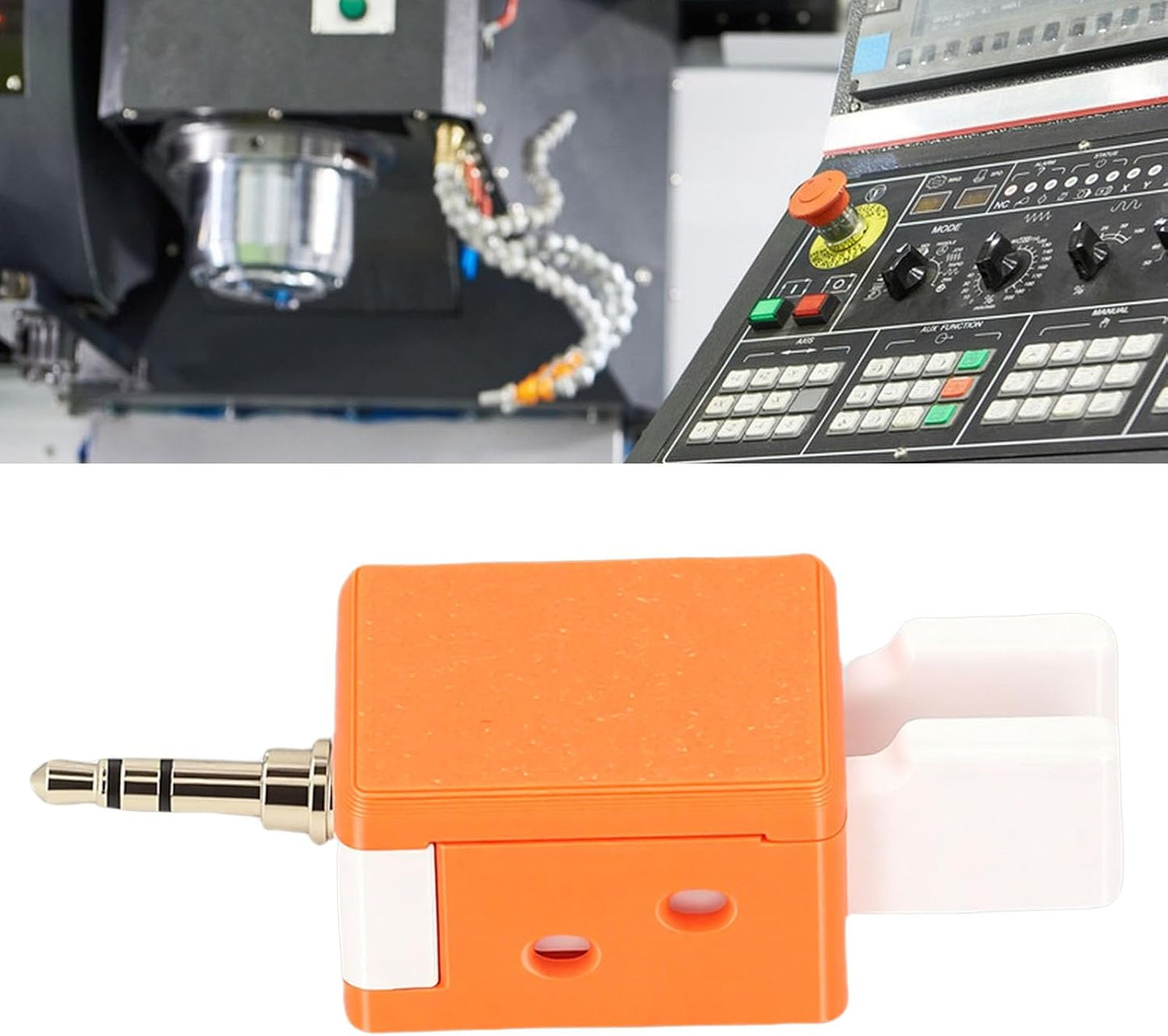 Zunate CW Key for Quansheng Intercom, Dual Paddle Automatic Morse Code Key with Adjustable Finger Pressure, Compatible