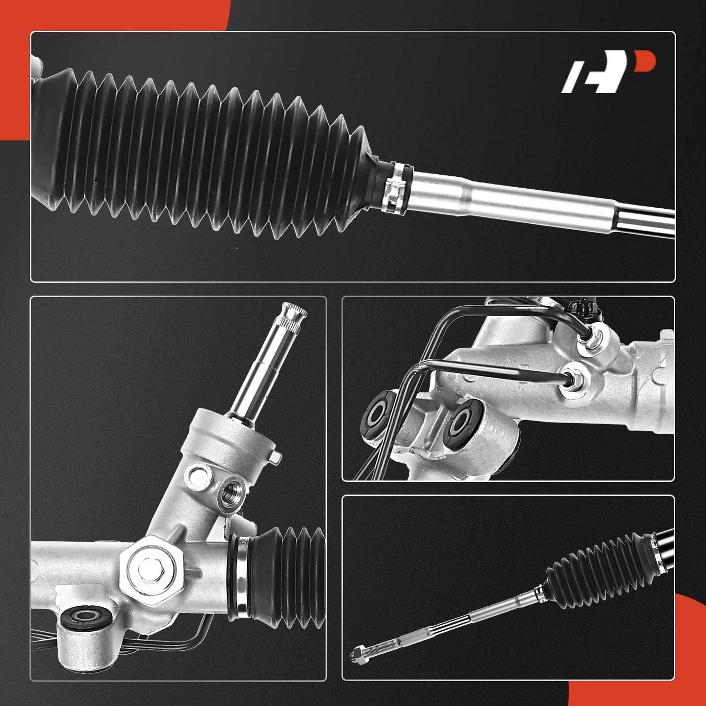 A-Premium - Hydraulic Power Steering Rack and Pinion Compatible with Subaru Forester 2009 2010 2011 2012 2013, Replace# 34110SC010