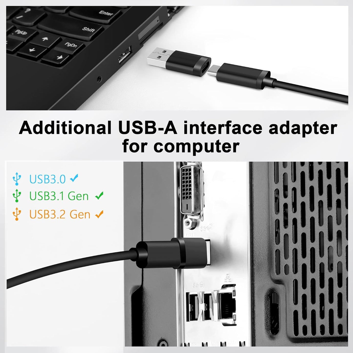 20FT 3S/3, 2/Pro, 4, Headset 3.0 Kuject Link Cable Compatible for Quest Quest Pico VR Accessories Cable for Rift
