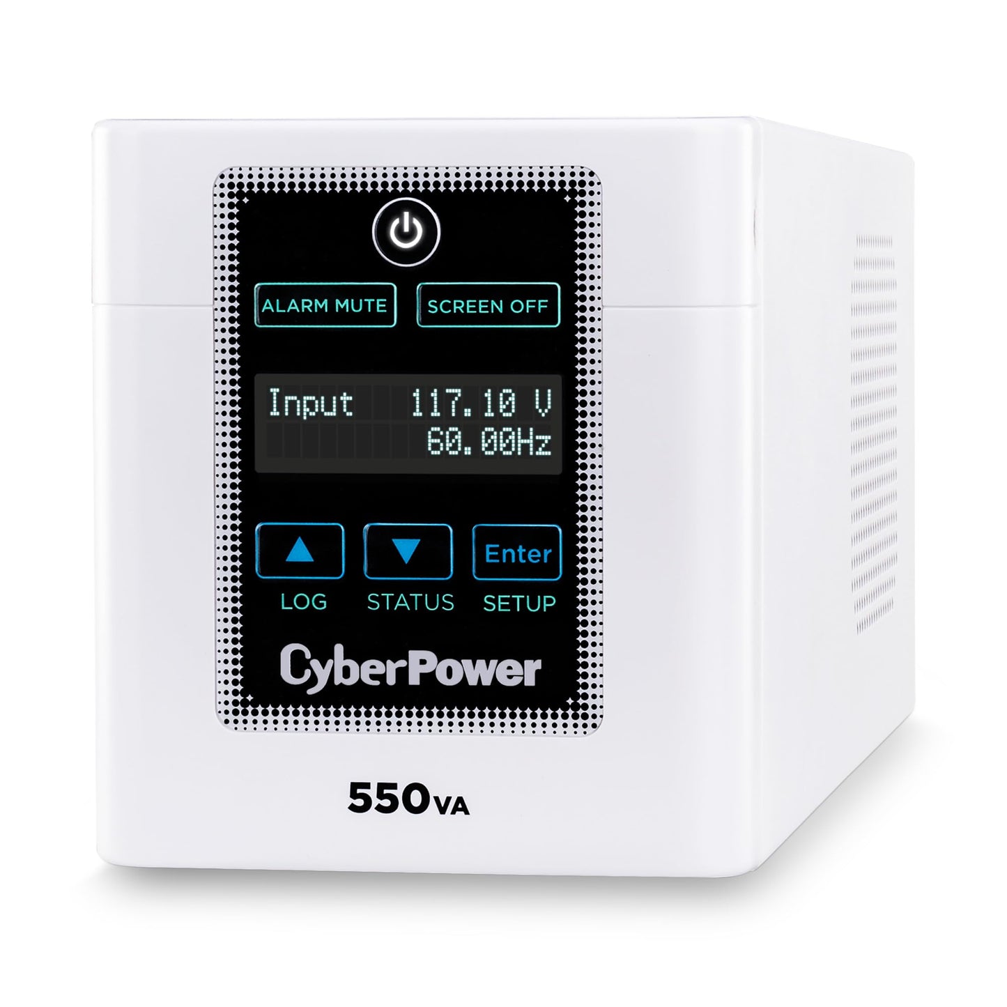 CyberPower M550L Medical-Grade UPS Battery Backup and Surge Protector, 550VA/440W, 4 Outlets, AVR, Tower, UL Certified