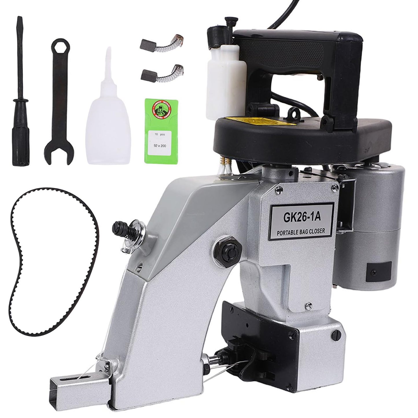 Fbshicung Bag Sewing closing Machine #GK26-1A,Heavy-duty BagCordless Bag Closer,Automatic Bag Stitcher, Industrial Stitching Machine for Jute Seed Vinyl Rice Bags
